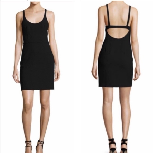 Elizabeth and James Huette Mini Dress Black Size 4 - Picture 1 of 10